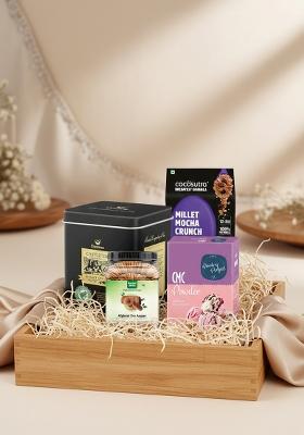 Festive Indian Marwarbites Beverages Snacks Assorted Gift Hamper