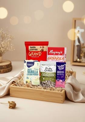 Classic Indian Yogabar Beverages Snacks Assorted Gift Hamper