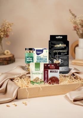 Festive Indian Pistachios Beverages Snacks Assorted Gift Hamper