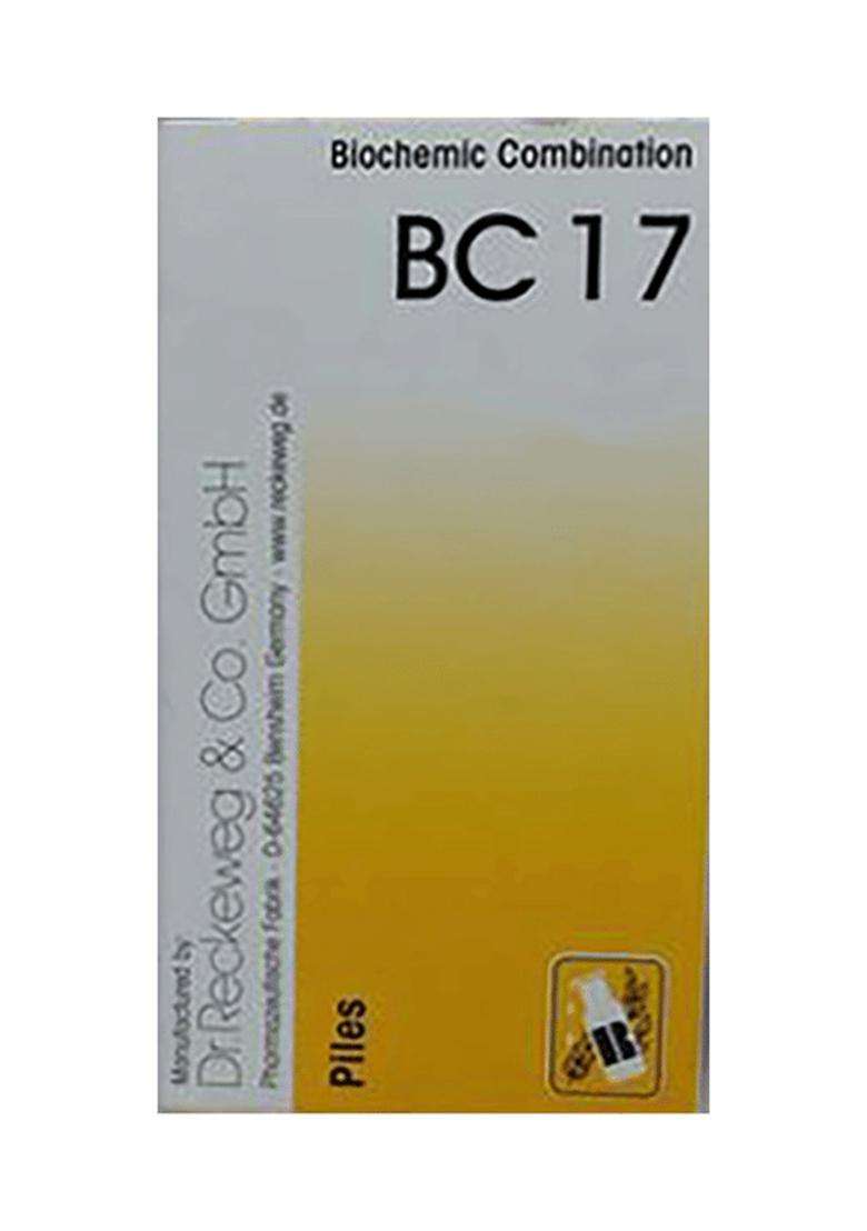 Dr. Reckeweg Bio-Combination 17 (BC 17) Tablet - Indya
