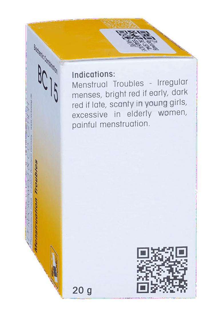 Dr. Reckeweg Bio-Combination 15 (BC 15) Tablet - Indya