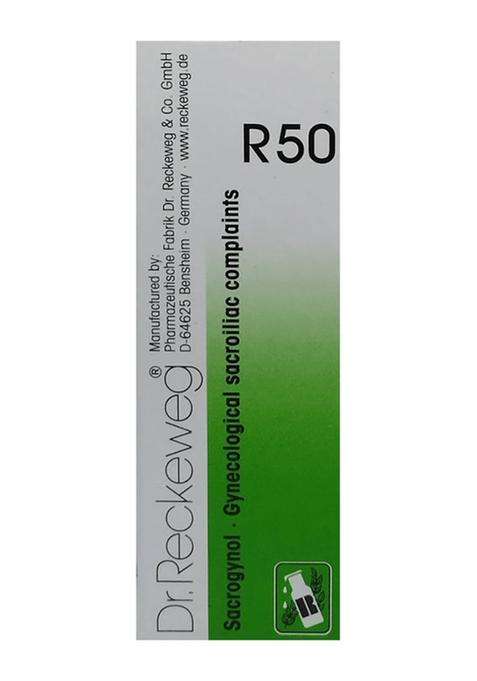 Dr. Reckeweg R50 Gynecological Sacroiliac Complaints Drop