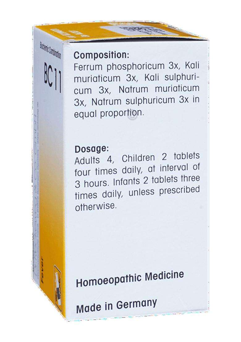 Dr. Reckeweg Bio-Combination 11 (BC 11) Tablet - Indya