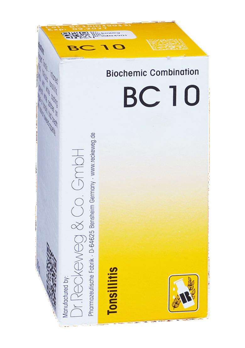 Dr. Reckeweg Bio-Combination 10 (BC 10) Tablet - Indya