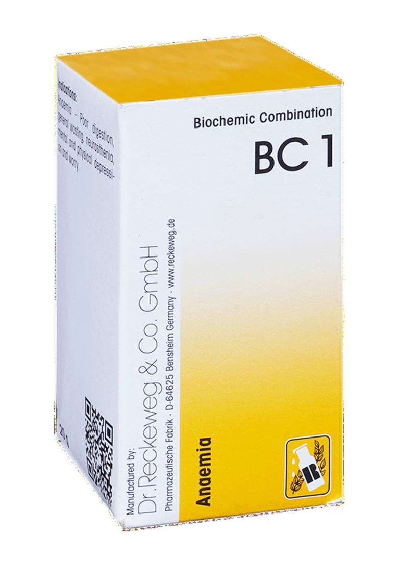 Dr. Reckeweg Bio-Combination 1 (BC 1) Tablet - Indya