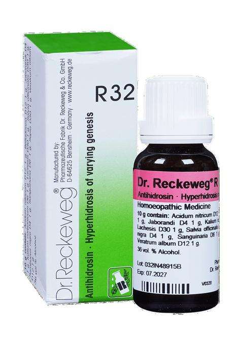 Dr. Reckeweg R32 Excessive Perspiration Drop