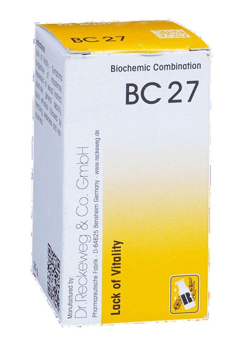 Dr. Reckeweg Bio-Combination 27 (BC 27) Tablet - Indya