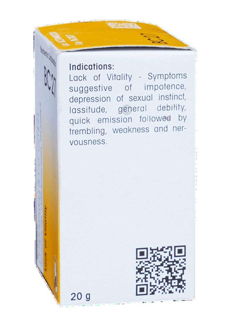 Dr. Reckeweg Bio-Combination 27 (BC 27) Tablet - Indya