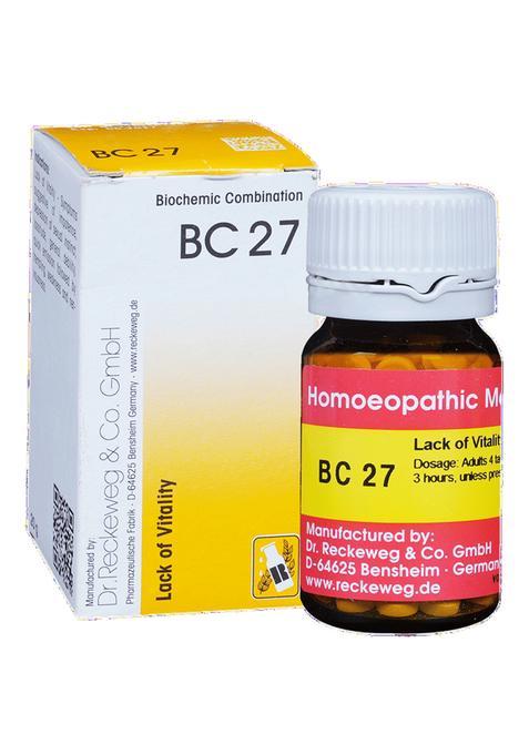 Dr. Reckeweg Bio-Combination 27 (BC 27) Tablet