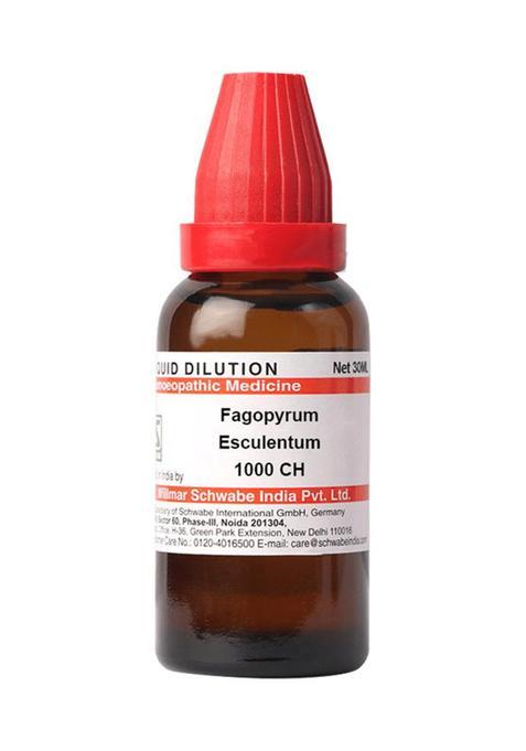 Dr Willmar Schwabe India Fagopyrum Esculentum Dilution 1000 CH