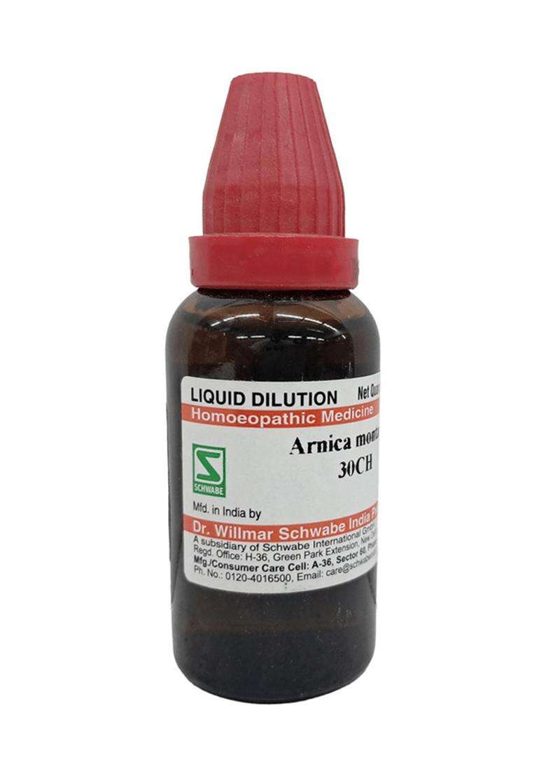 Dr Willmar Schwabe India Arnica Montana Dilution - Indya