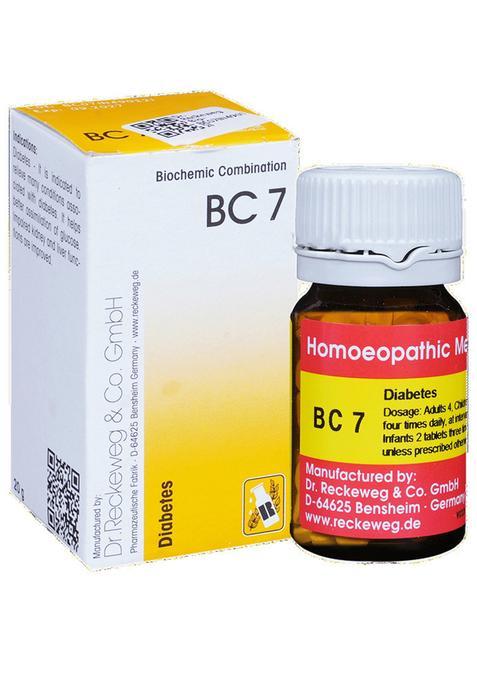 Dr. Reckeweg Bio-Combination 7 (BC 7) Tablet