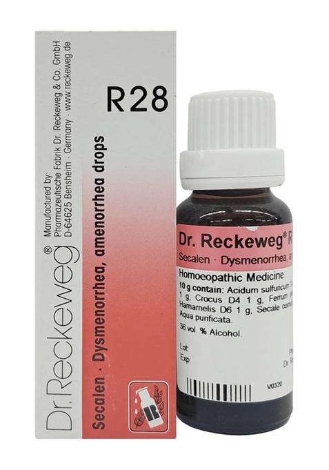 Dr. Reckeweg R28 Dysmenorrhea And Amenorrhea Drop