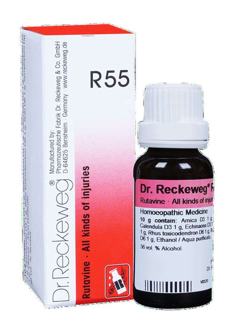 Dr. Reckeweg R55 All Kinds Of Injuries Drop - Indya
