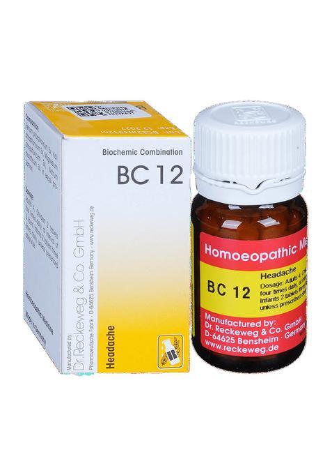 Dr. Reckeweg Bio-Combination 12 (BC 12) Tablet