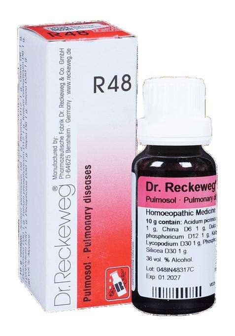 Dr. Reckeweg R48 Pulmonary Diseases Drop