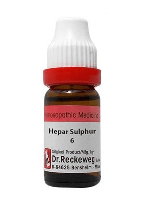 Dr. Reckeweg Hepar Sulphur Dilution 6 CH
