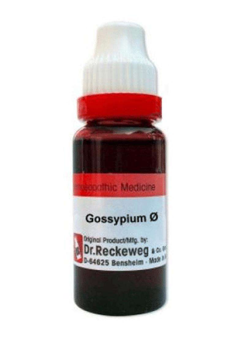 Dr. Reckeweg Gossypium Mother Tincture - Indya