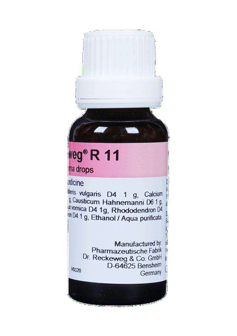 Dr. Reckeweg R11 Rheumatism Drop | For Pain Relief | Effective for Sprains and Strains| Bone, Joint & Muscle Care - Indya