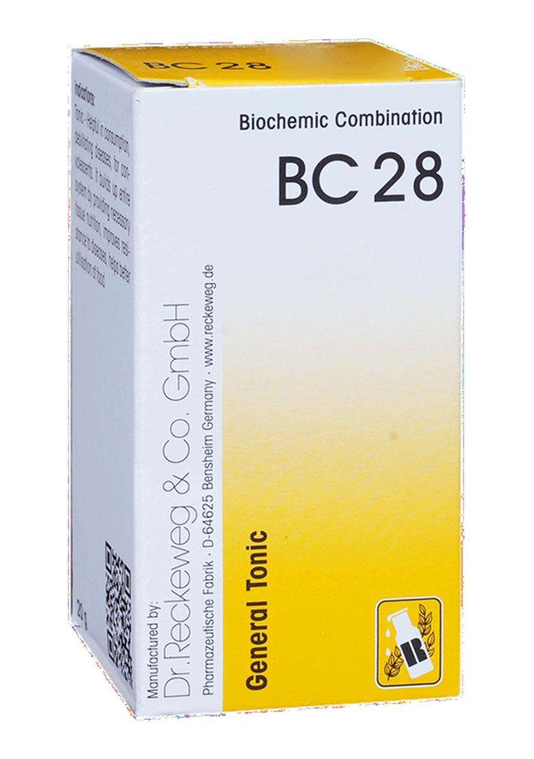 Dr. Reckeweg Bio-Combination 28 (BC 28) Tablet - Indya