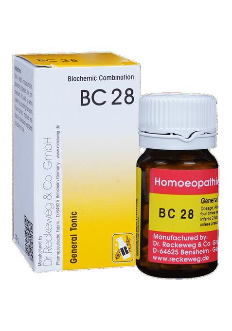 Dr. Reckeweg Bio-Combination 28 (BC 28) Tablet