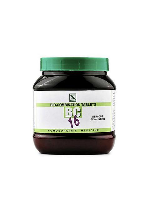 Dr Willmar Schwabe India Bio-Combination 16 (BC 16) Tablet