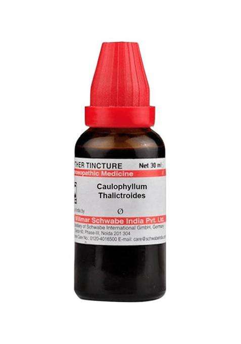 Dr Willmar Schwabe India Caulophyllum Thalictroides Mother Tincture