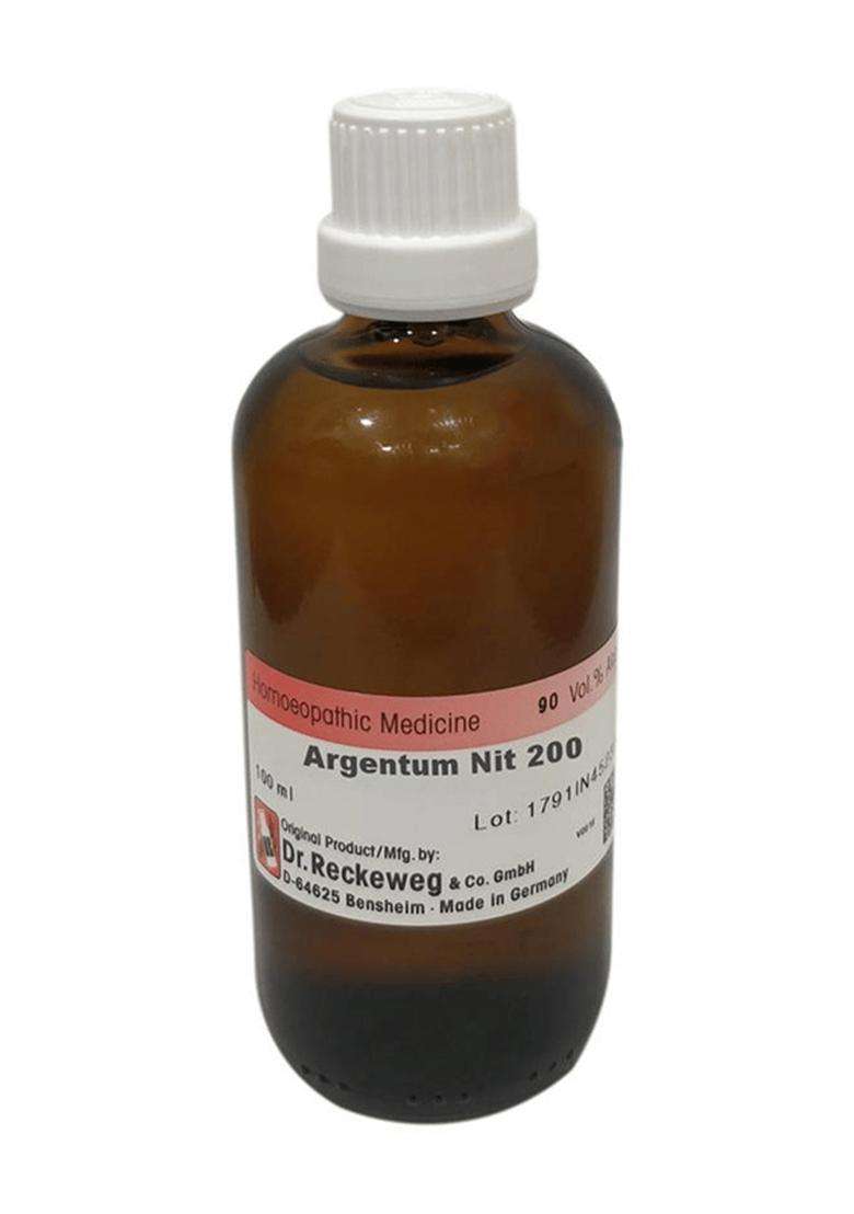 Dr. Reckeweg Argentum Nit Dilution (100 Ml) - Indya
