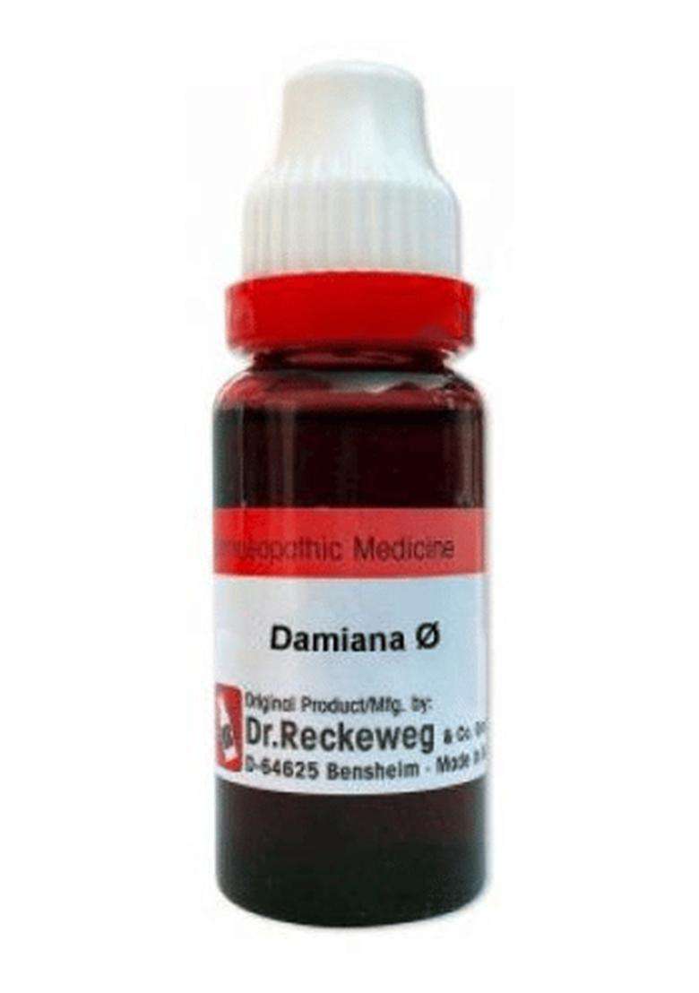 Dr. Reckeweg Damiana Mother Tincture (20 Ml) - Indya