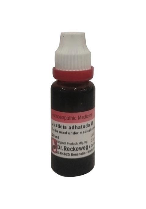 Dr. Reckeweg Justicia Adhatoda 2X Mother Tincture Q (20 Ml)