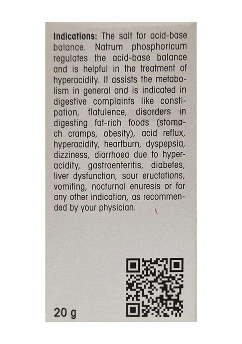 Dr. Reckeweg Biochemic Tablet Natrum Phosphoricum (20 GM) - Indya