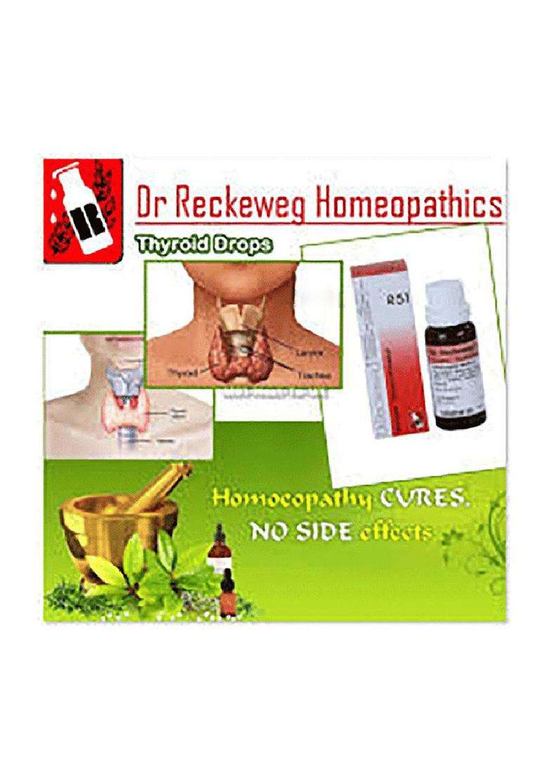 Dr Reckeweg R51 Thyroid Intoxication Drop - Indya