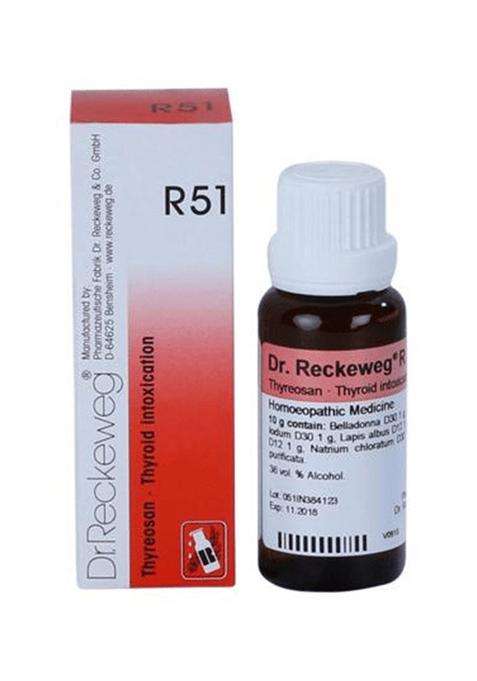 Dr Reckeweg R51 Thyroid Intoxication Drop