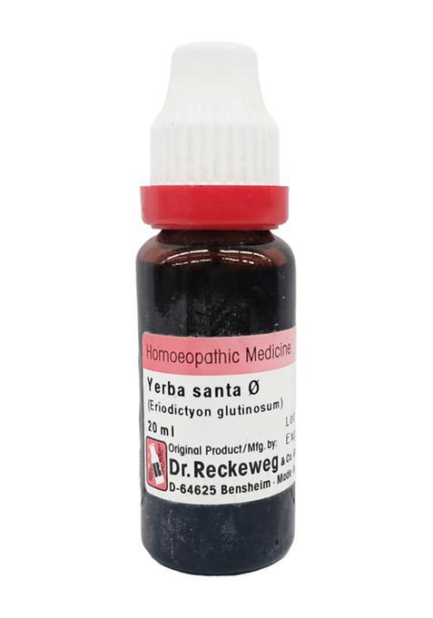 Dr Reckeweg Yerba Santa Mother Tincture Q