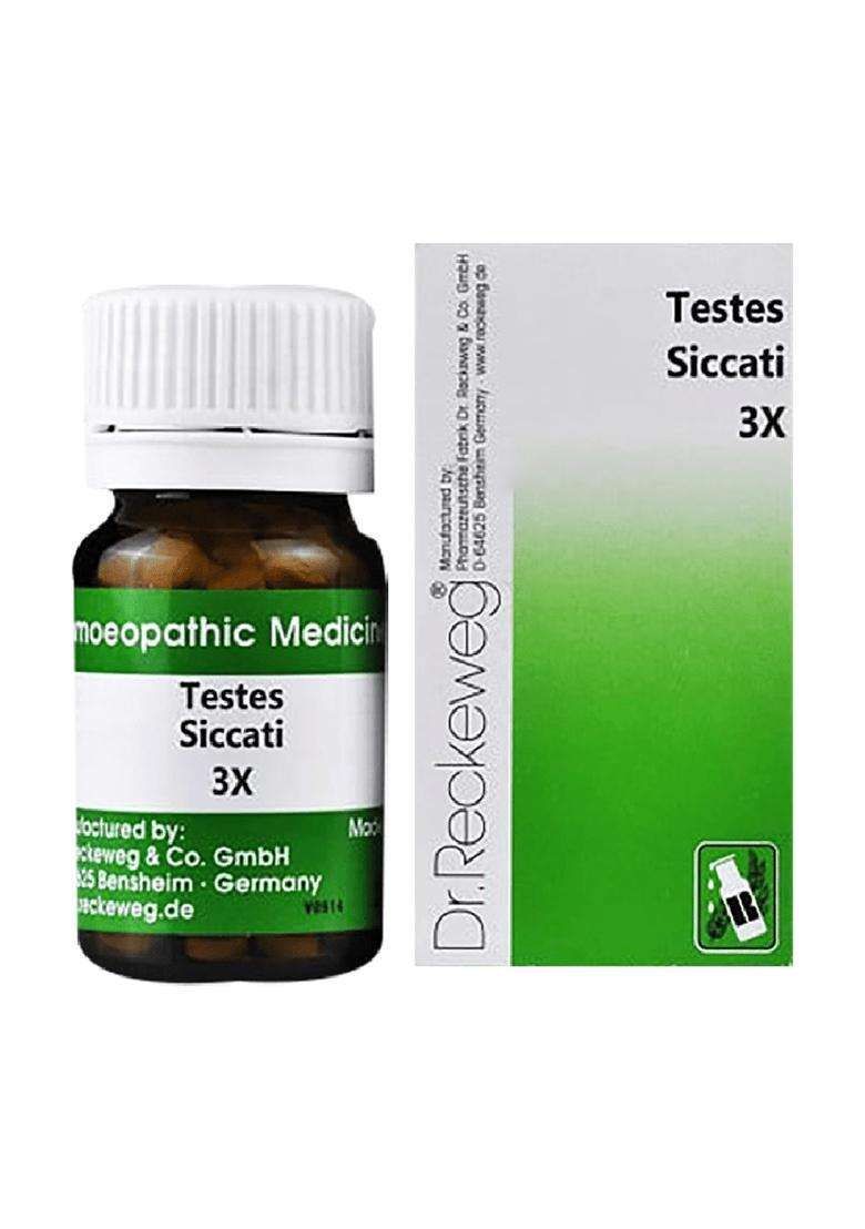 Dr Reckeweg Testes Siccati Trituration Tablet - Indya