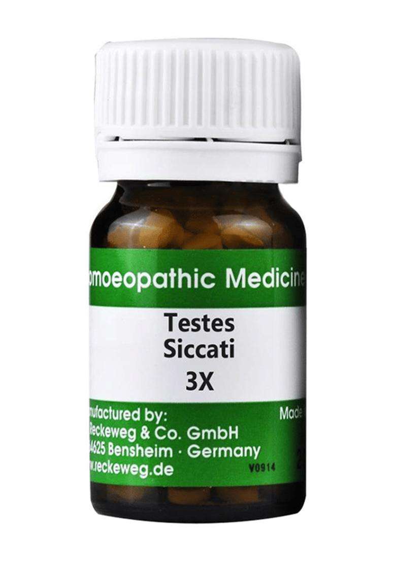 Dr Reckeweg Testes Siccati Trituration Tablet - Indya