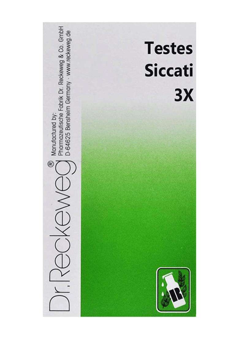 Dr Reckeweg Testes Siccati Trituration Tablet - Indya
