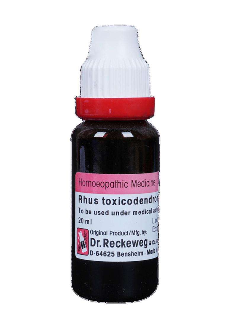 Dr Reckeweg Rhus Tox Mother Tincture - Indya