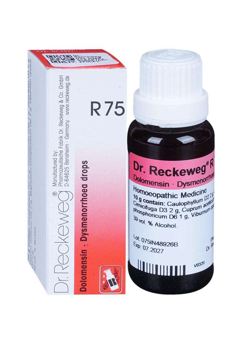 Dr Reckeweg R75 Dysmenorrhoea Drop - Indya