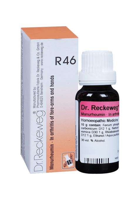 Dr Reckeweg R46 Rheumatism Of Forearms And Hands Drop