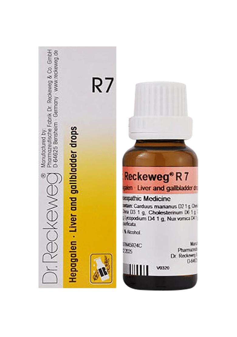 Dr Reckeweg R7 Liver And Gallbladder Drop | For Care - Indya