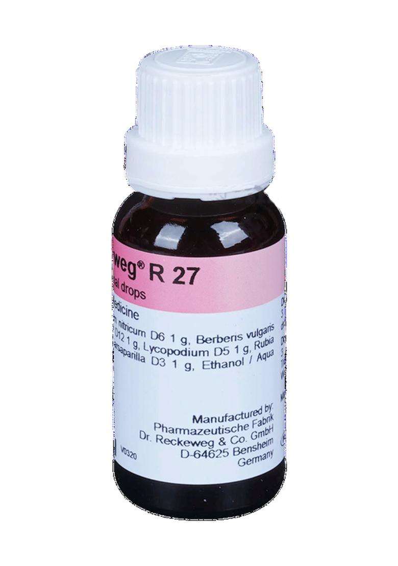 Dr Reckeweg R27 Renal Calculi Drop - Indya