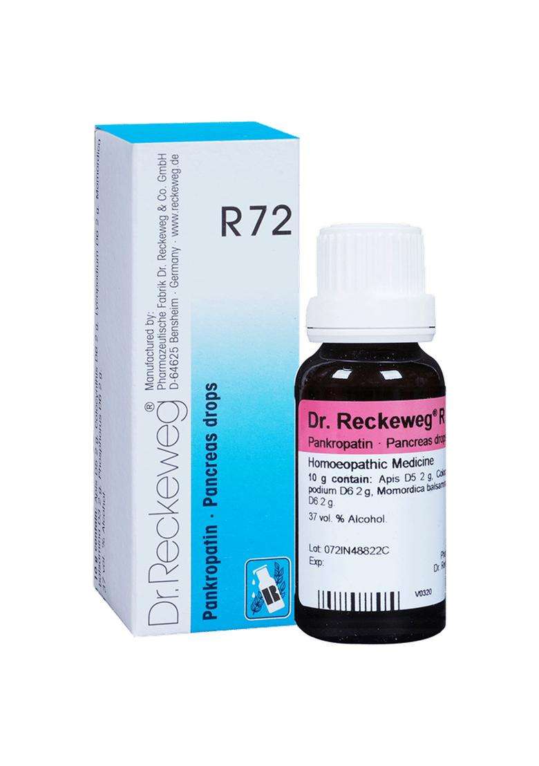 Dr Reckeweg R72 Pancreas Drop - Indya