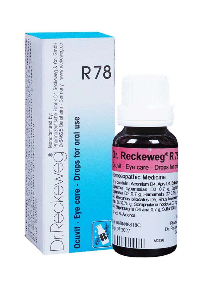 Dr Reckeweg R78 Eye Care Drop | For - Indya