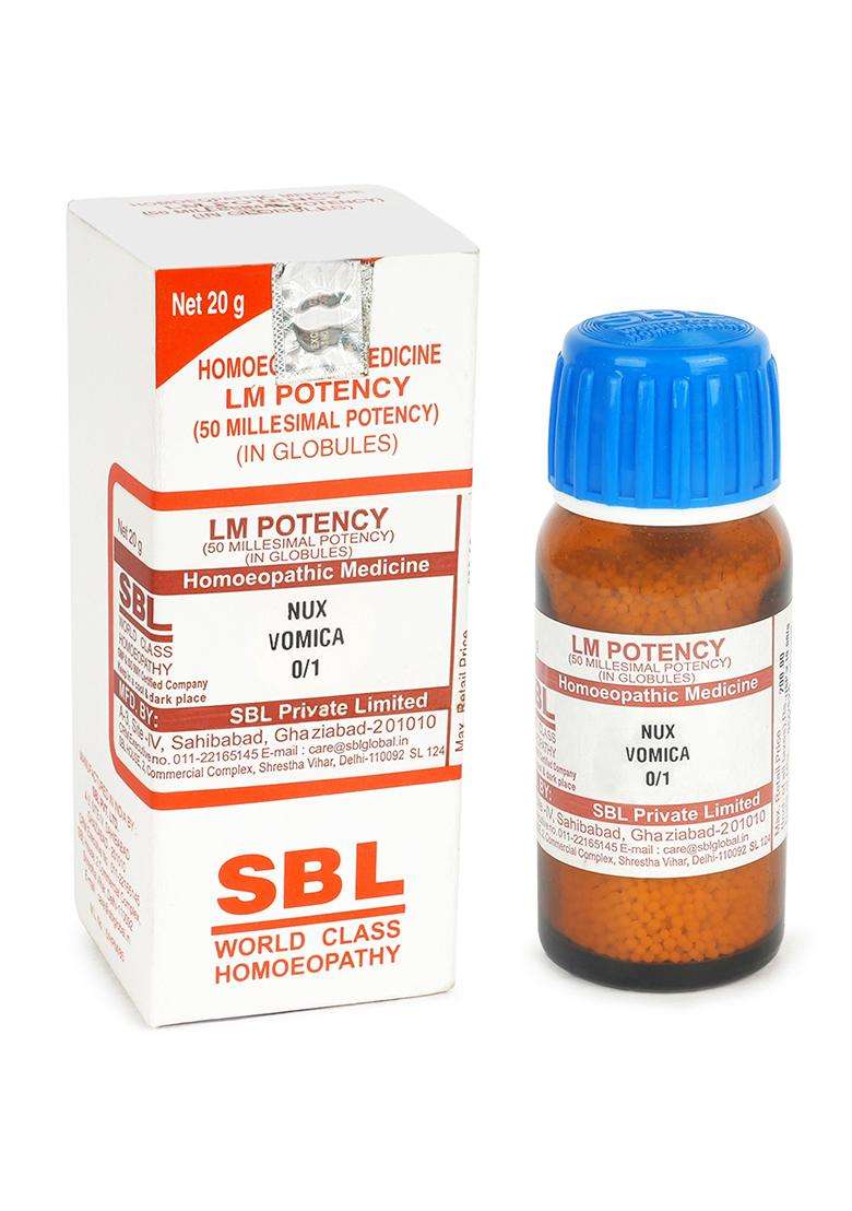 SBL nux vomica 1201 (20GM) - Indya