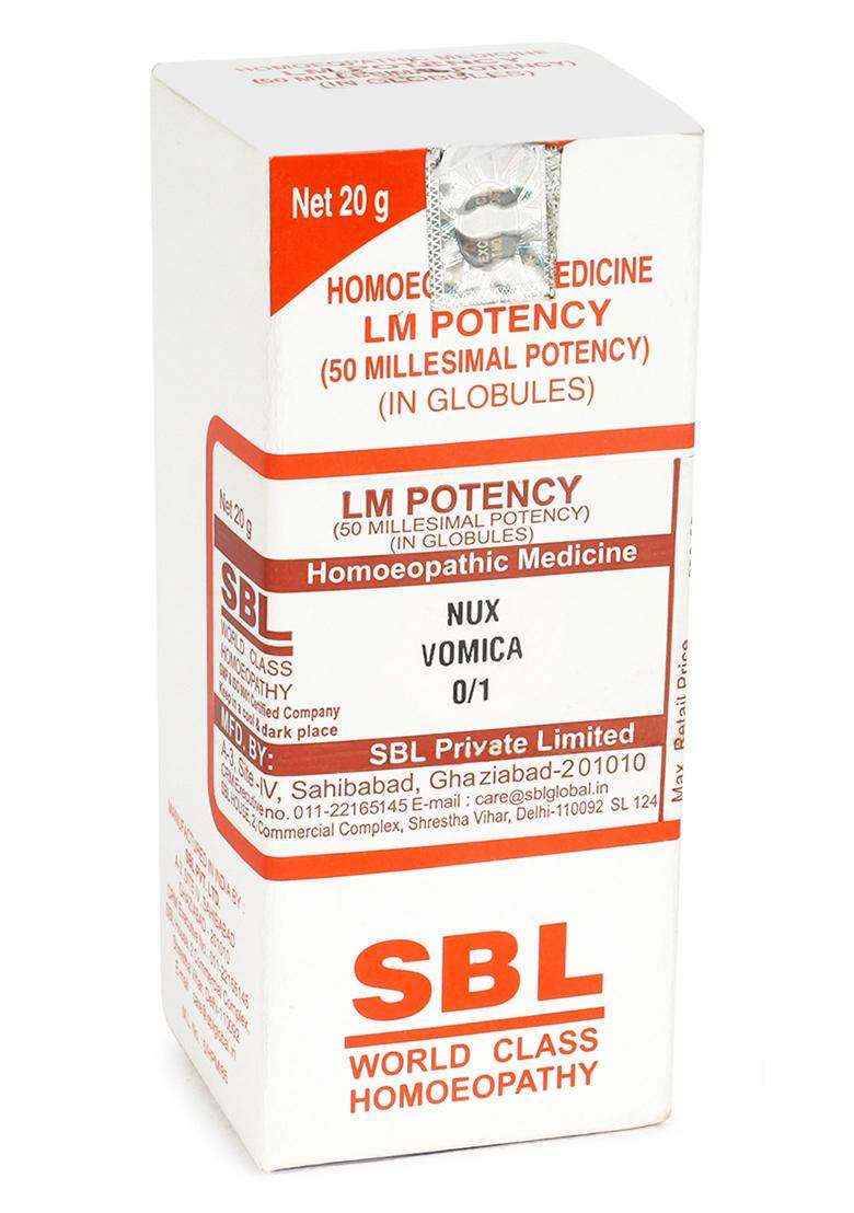 SBL nux vomica 1201 (20GM) - Indya