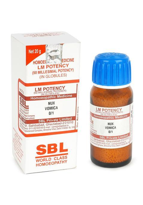 SBL nux vomica 1201 (20GM)