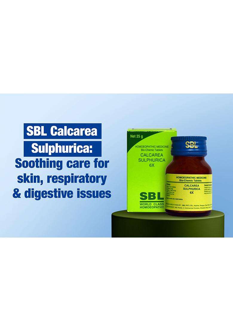 SBL calcarea sulphurica 1087 (20GM) - Indya