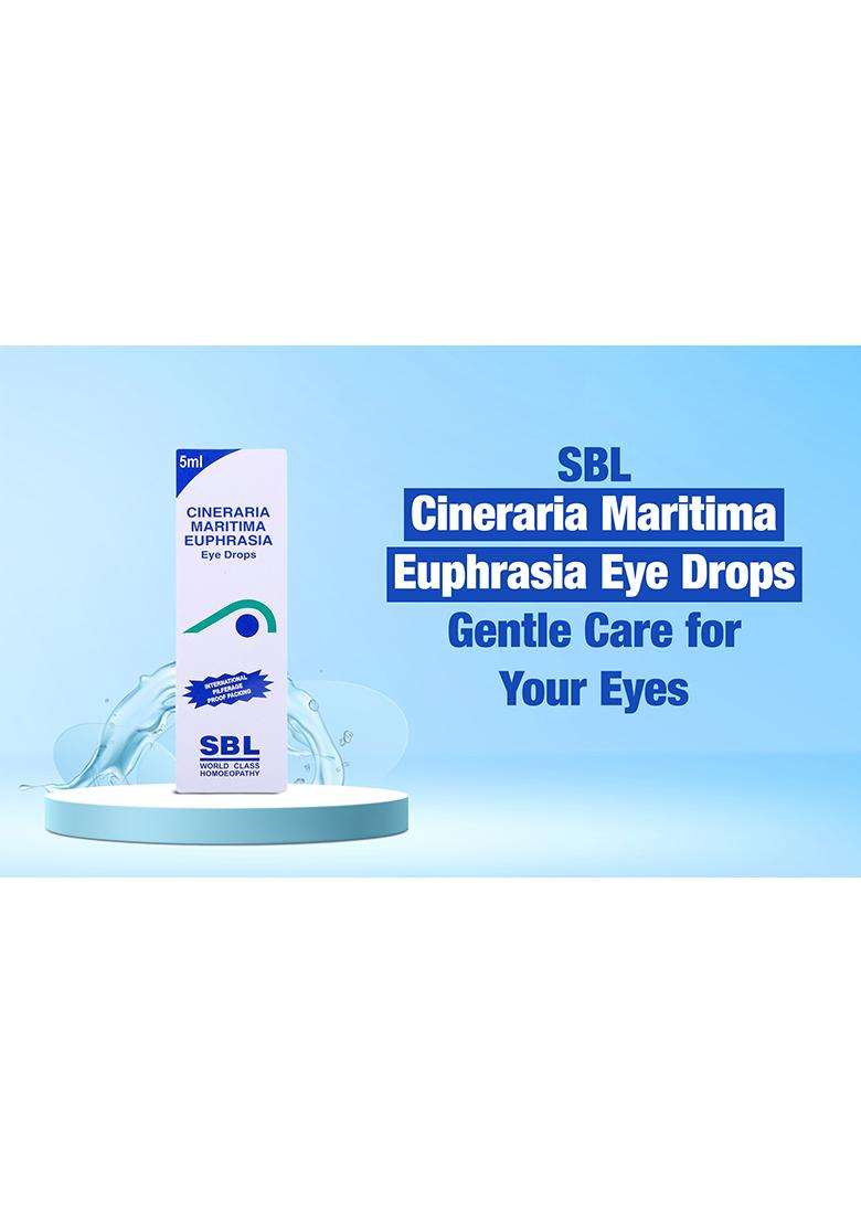 SBL Cineraria Maritima Euphrasia Eye Drops - Indya