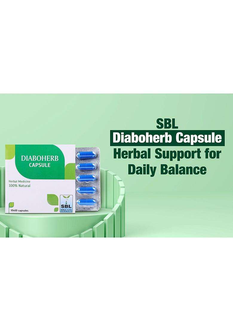 SBL Diaboherb Capsule 10 X - Indya
